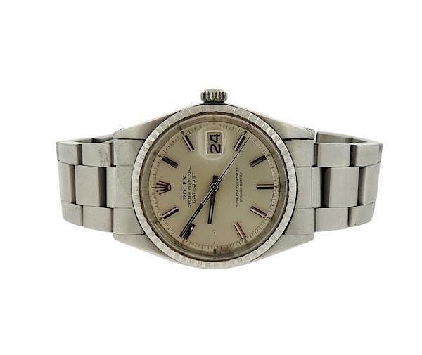 Appraisal: Rolex Oyster Perpetual DateJust Watch Ref METAL Stainless Steel MEASUREMENTS