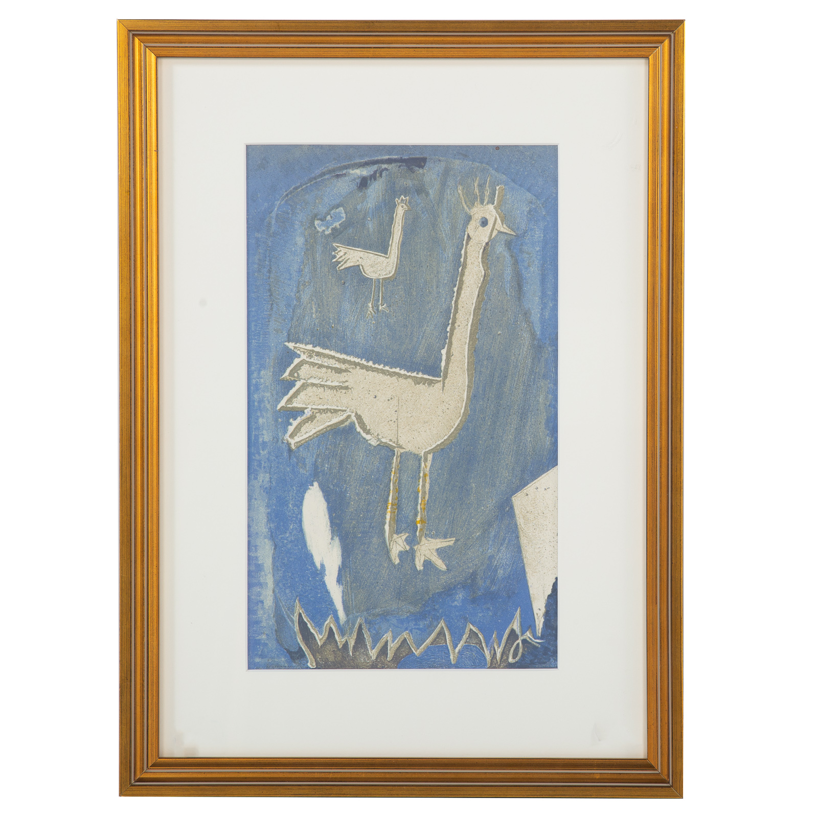 Appraisal: GEORGES BRAQUE LE COQ LITHOGRAPH French - Lithograph in colors