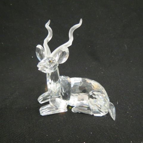 Appraisal: Swarovski Crystal Antelope excellent