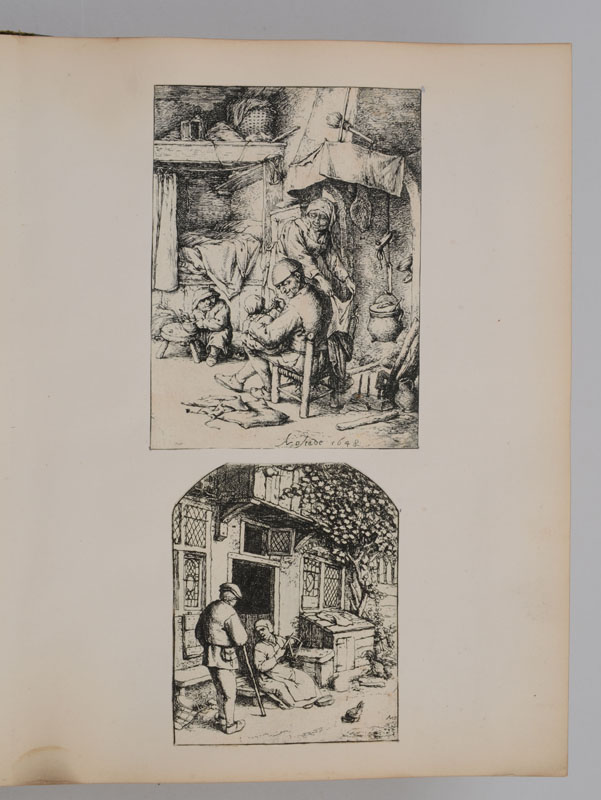 Appraisal: GROUP OF OLD MASTER PRINTS One hundred-five etchings and engravings