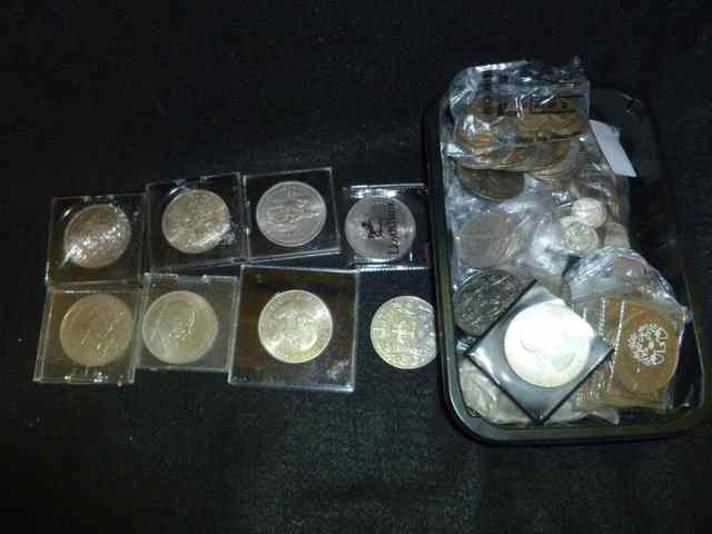 Appraisal: A COLLECTION OF VARIOUS LSD COINAGE mostly silver including some