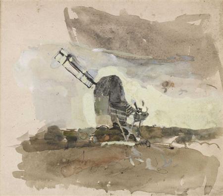 Appraisal: JOAN EARDLEY R S A SCOTTISH - THE WINDMILL Mixed