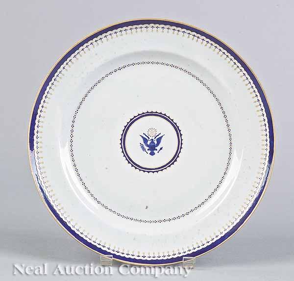 Appraisal: A Samson Porcelain Plate in the Chinese Export Taste marked