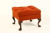 Appraisal: FOOTSTOOL - Period th C Irish Chippendale mahogany footstool with