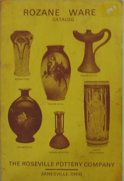 Appraisal: Four Zanesville Art Pottery Books ''Rozane Ware Catalog'' by Norris