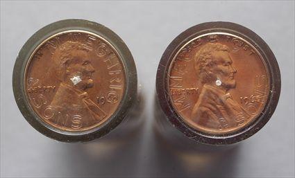 Appraisal: United States Cents Rolls small date Brilliant Uncirculated MS and