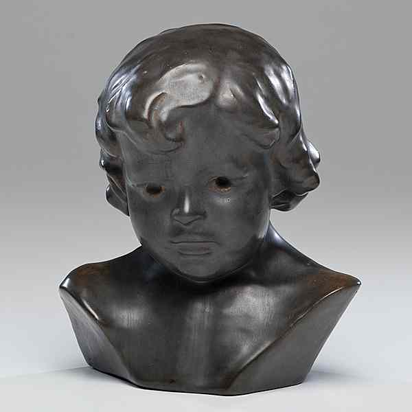 Appraisal: Head of a Child attributed to Clement Barnhorn Attributed to