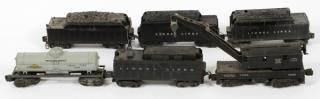 Appraisal: LIONEL O GAUGE POST LIONEL O GAUGE POST-WAR FREIGHT CARS