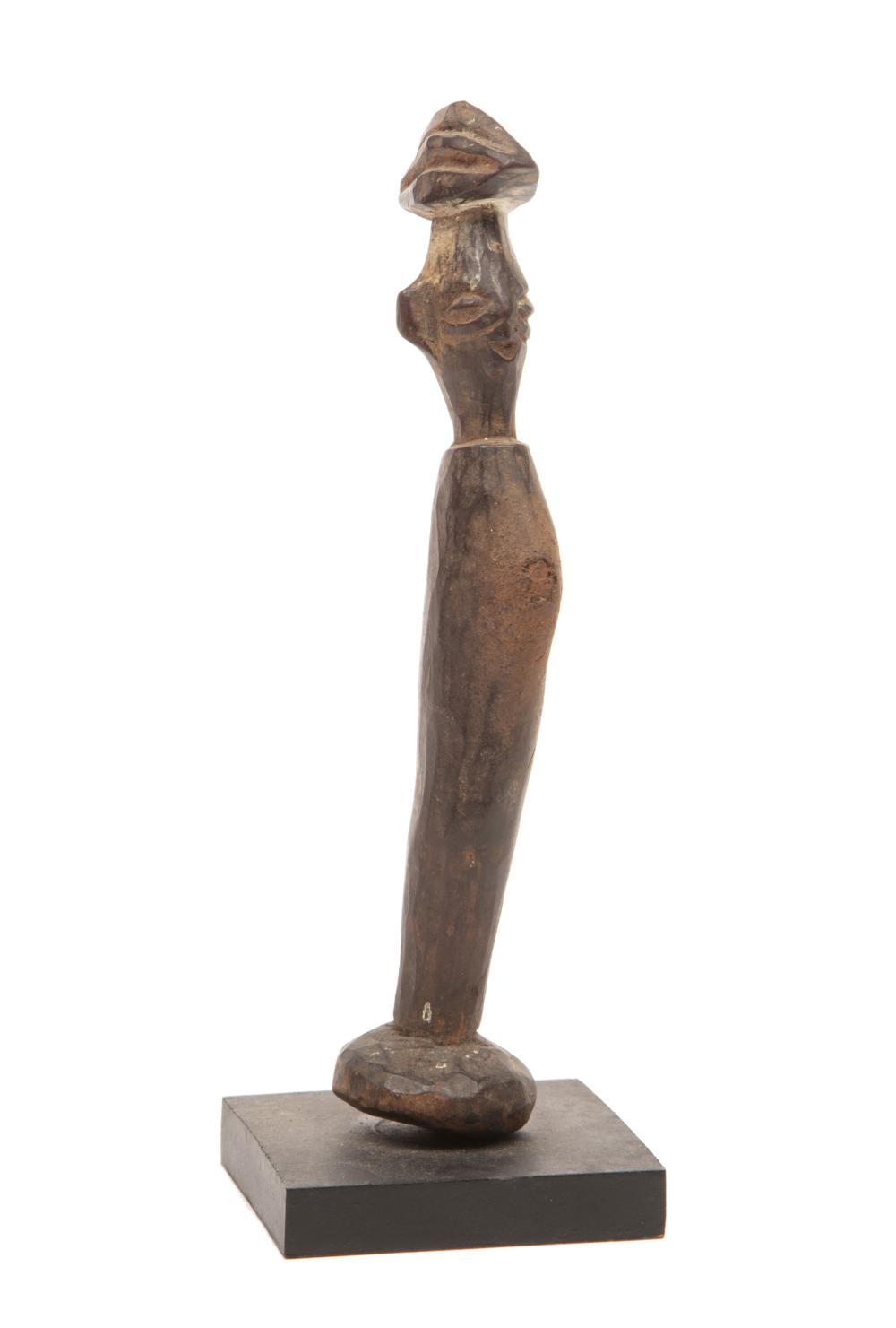 Appraisal: African Yaka Mbwoolo or Standing Medicinal Figure Democratic Republic of