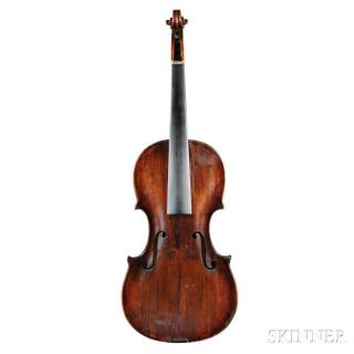 Appraisal: German Violin Markneukirchen c labeled Iofredus Cappa fecit Salutiis Anno