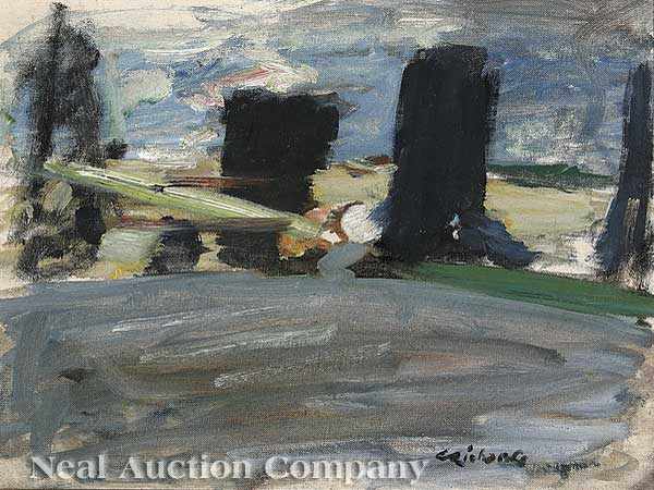 Appraisal: Charles Whitfield Richards American New Orleans - New Orleans Skyline