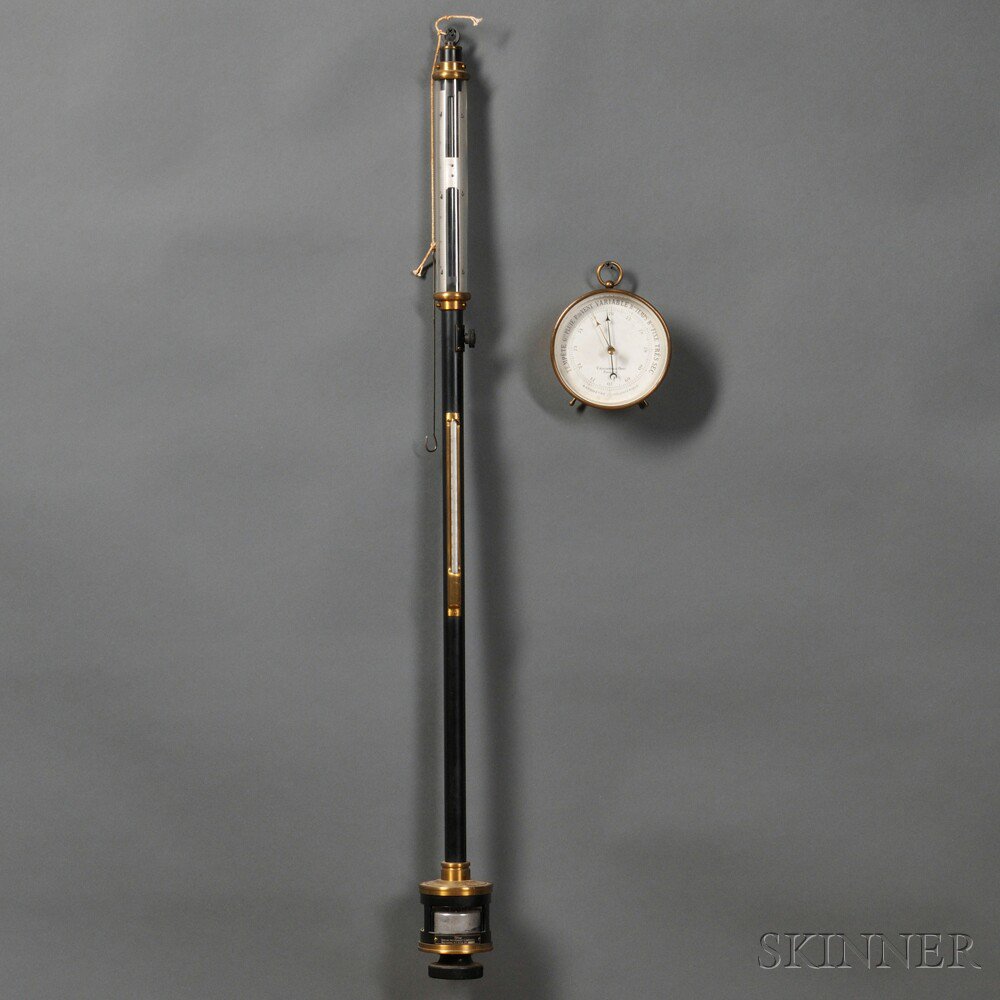 Appraisal: Tycos Surveyor's Stick Barometer Taylor Instrument Companies Rochester New York