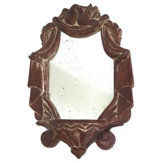 Appraisal: Tita Terisse Art Deco tinted plaster mirror Tita Terisse Art