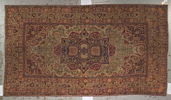 Appraisal: A Lavar Kerman carpet South Central Persia late th century