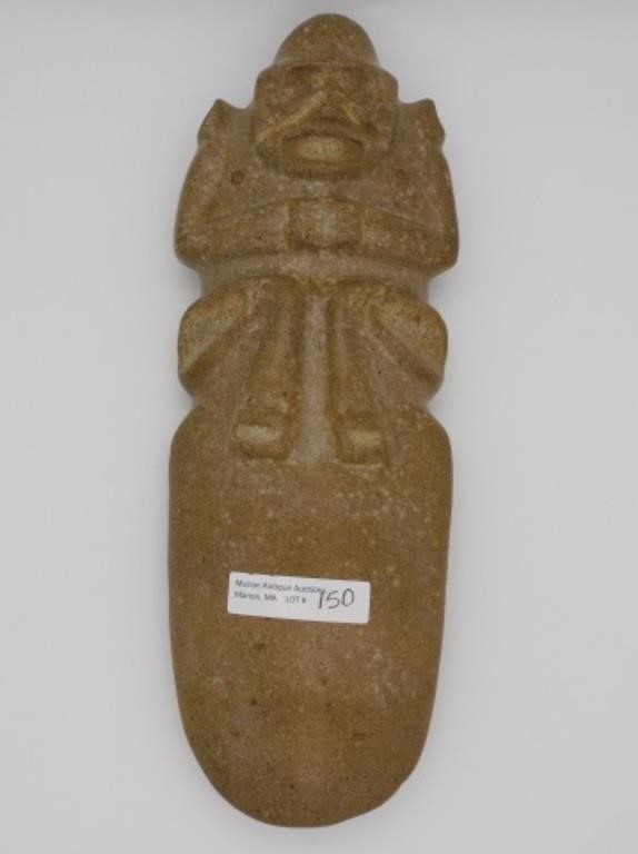 Appraisal: ax form has origins in the Olmec mother culture and