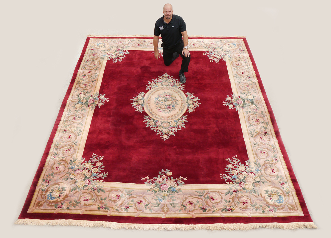 Appraisal: SEMI-ANTIQUE CHINESE NICHOLS PALATIAL ROOM SIZE CARPET ' '' x