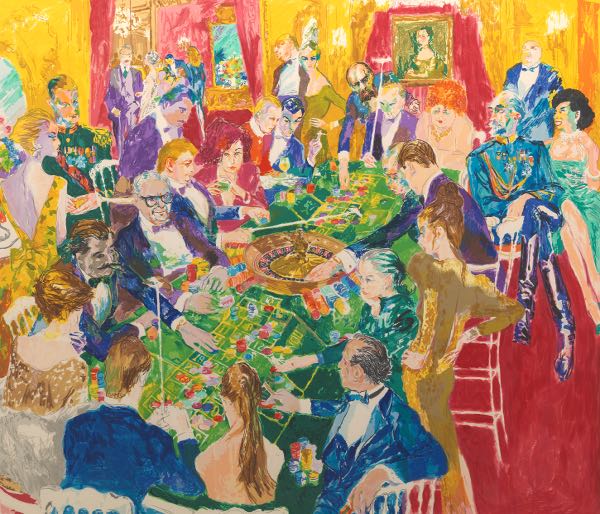 Appraisal: LEROY NEIMAN AMERICAN - x Baden - Baden Limited edition