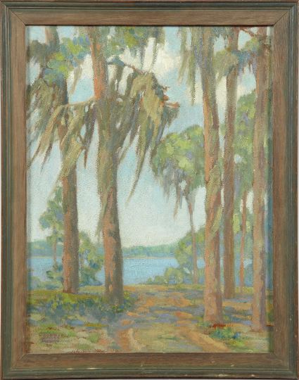 Appraisal: Lillian Margaret Davidson American Indiana Active Florida - View of