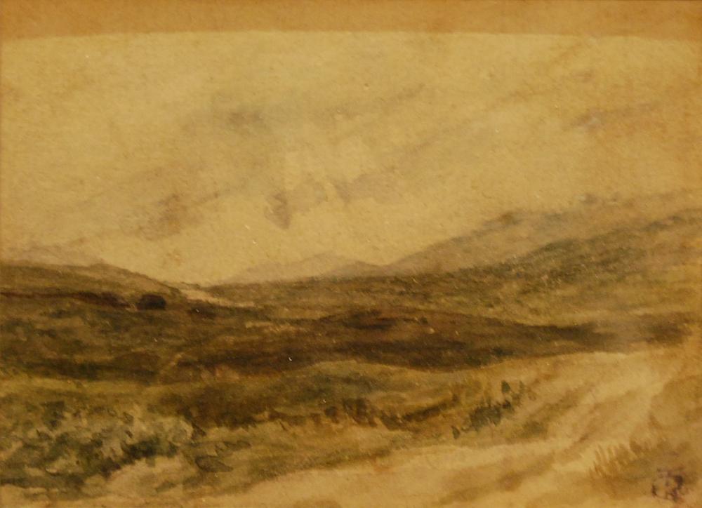 Appraisal: FREDERICK GEORGE REYNOLDS LANDSCAPE WATERCOLOUR ON PAPER X CM FREDERICK