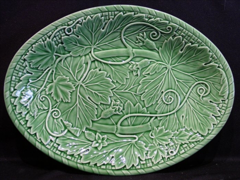 Appraisal: MODERN MAJOLICA OVAL PLATTER