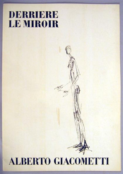 Appraisal: vols wrappers Derriere le Miroir No Alberto Giacometti Paris June