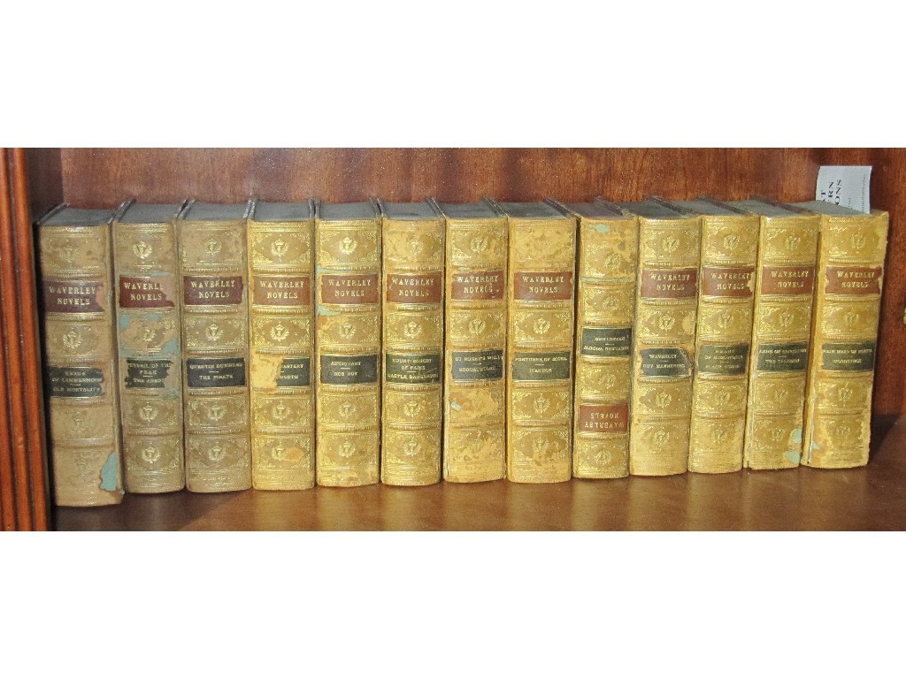 Appraisal: Set of Waverley novels