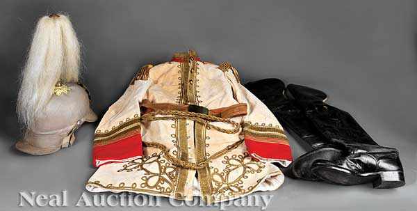 Appraisal: Mardi Gras Prophets of Persia King's ball tableau costume with