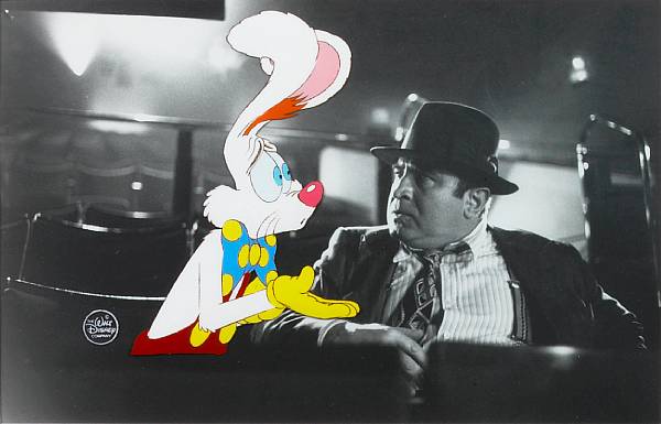 Appraisal: A Walt Disney celluloid from Who Framed Roger Rabbit gouache