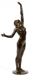 Appraisal: HARRIET WHITNEY FRISHMUTH BRONZE SCULPTURE HARRIET WHITNEY FRISHMUTH AMERICAN -