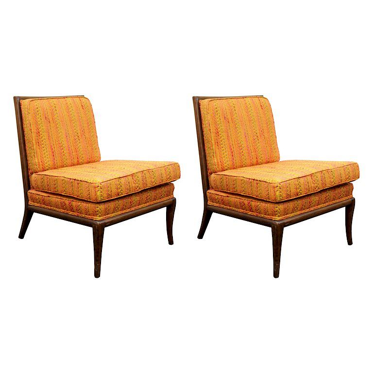 Appraisal: Robsjohn-Gibbings for Widdicomb Lounge Chairs Pr Pair of Robsjohn-Gibbings for