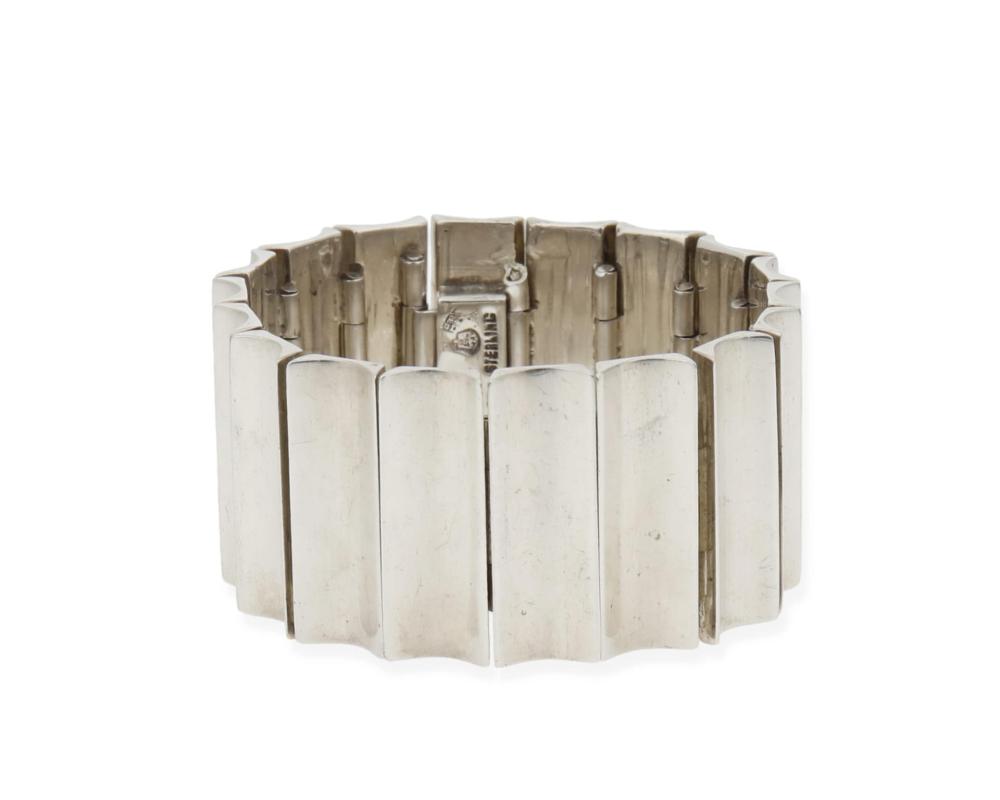 Appraisal: Antonio Pineda - Mexican A silver bracelet circa - Taxco