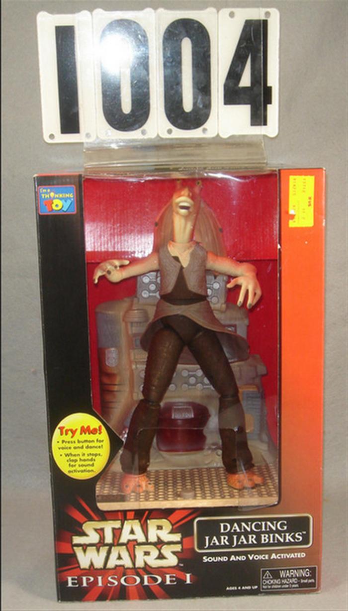 Appraisal: Star Wars Dancing Jar jar Binks figure mint in original