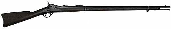 Appraisal: Springfield Trapdoor First Model Rifle - caliber round barrel S