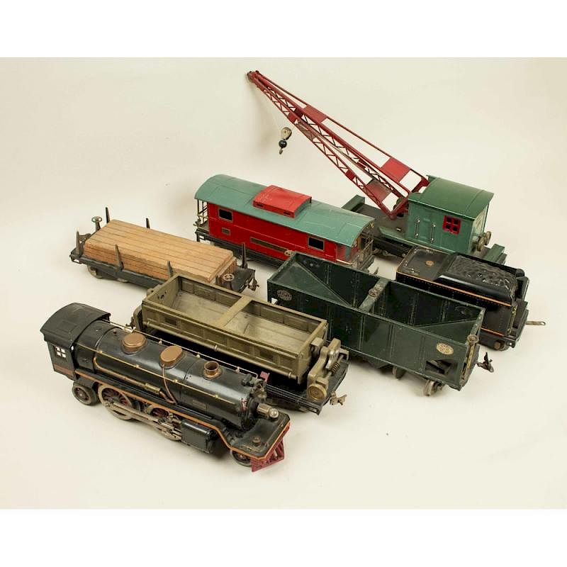 Appraisal: Lionel Standard Gauge Freight Set Lionel standard gauge diesel freight