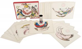 Appraisal: Les Anamorphoses Optical Toy Fine modern reproduction set of the