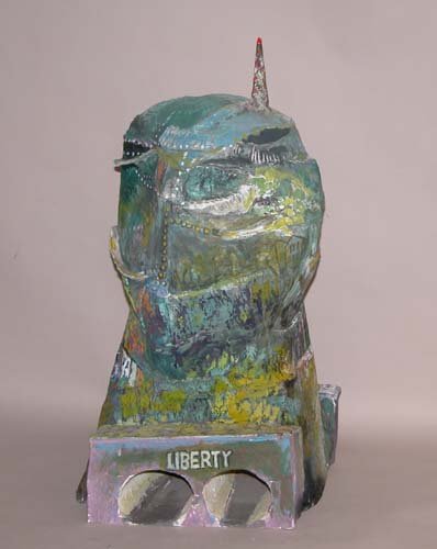 Appraisal: The Liberty Tubes A Monumental Work Ceramic on Ceramic Caplan