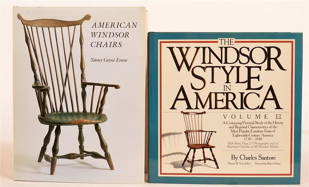 Appraisal: vols Books on Windsor Chairs Evans American Windsor Chairs NY