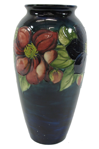 Appraisal: MOORCROFT ART POTTERY VASE H in the Anenome pattern purple