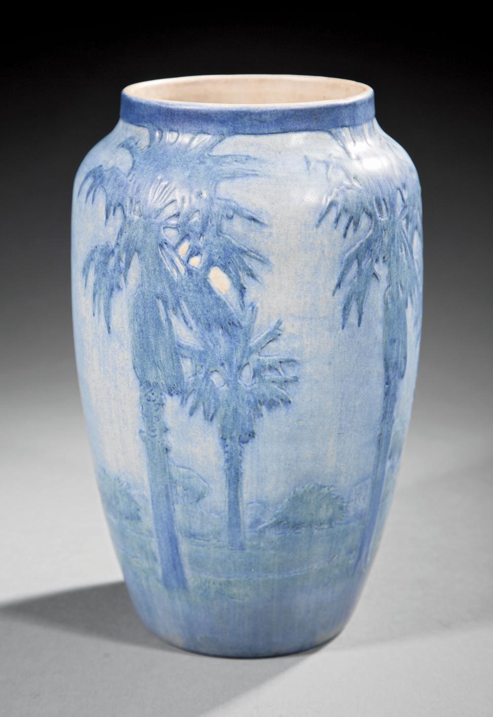 Appraisal: Newcomb College Art Pottery Vase decorated by Sadie Irvine with