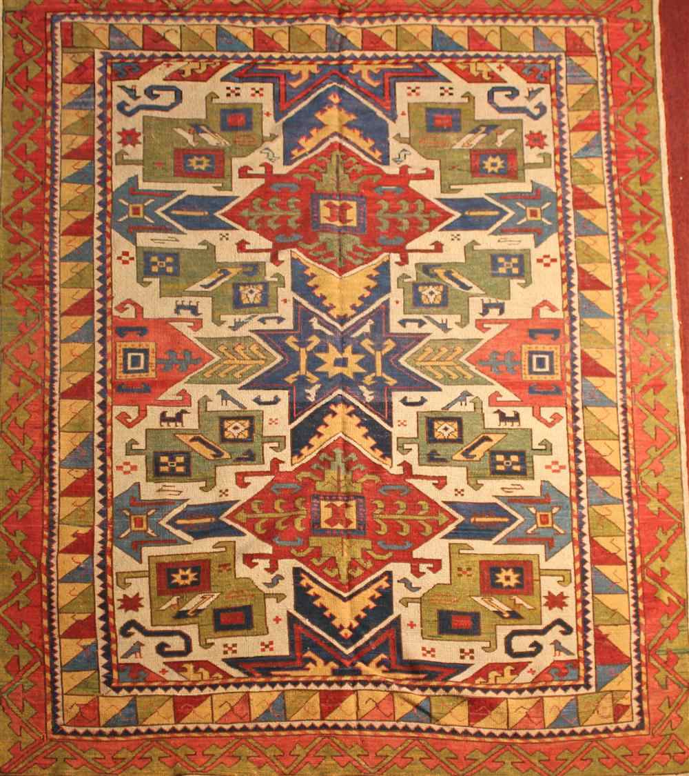 Appraisal: NEW KAZAK RUG approx ' '' x ' '' retail