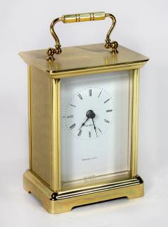 Appraisal: Carriage clock by Bechtel Carriage clock by Bechtel retailed by