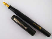 Appraisal: A Conway Stewart fountain pen The' International' pen black chased