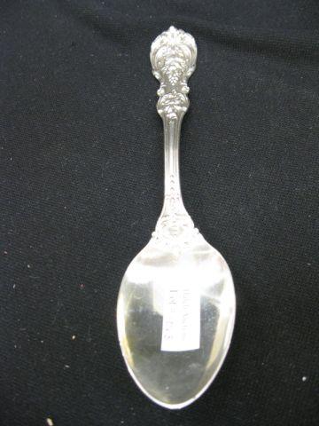 Appraisal: Reed Barton Frances I Sterling Serving Spoon gorgeous and heavy