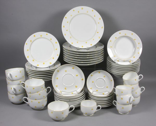 Appraisal: Set of Lalique 'Mugeut' dishware including eight diam cups eight