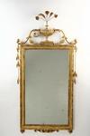 Appraisal: MIRROR - th c carved and gessoed framed wall mirror