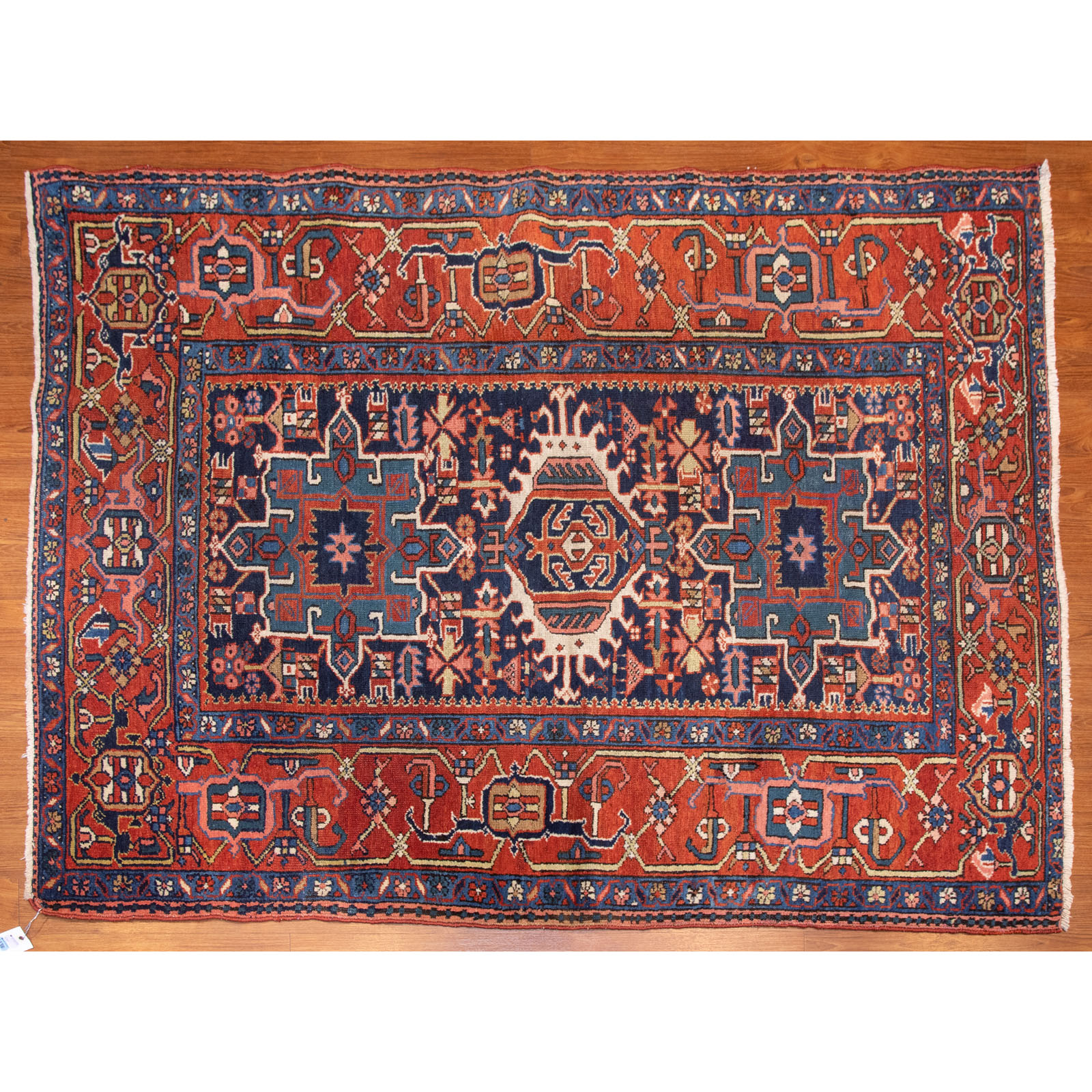 Appraisal: ANTIQUE KARAJA RUG PERSIA X First quarter- th century hand-knotted