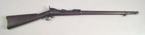 Appraisal: U S Springfield - caliber trapdoor rifle model with ramrod