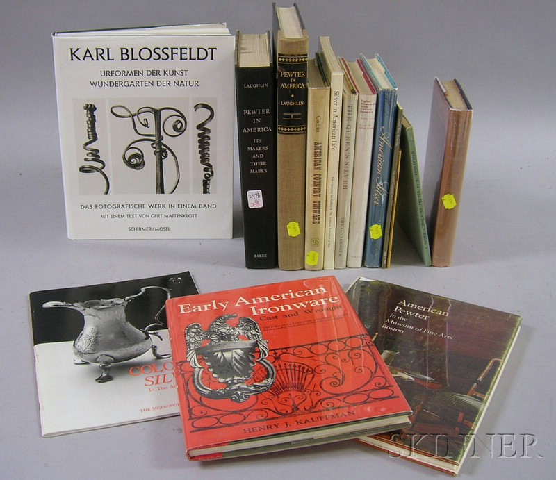 Appraisal: Fourteen Metalwork Related Reference Books including silver pewter and tinwork