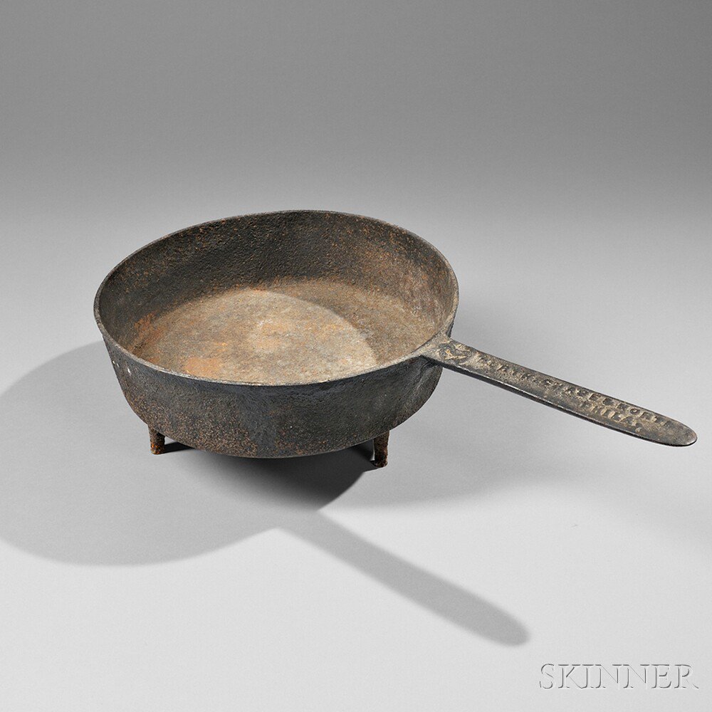 Appraisal: Cast Iron Skillet North Chase North - Philadelphia the straight-sided