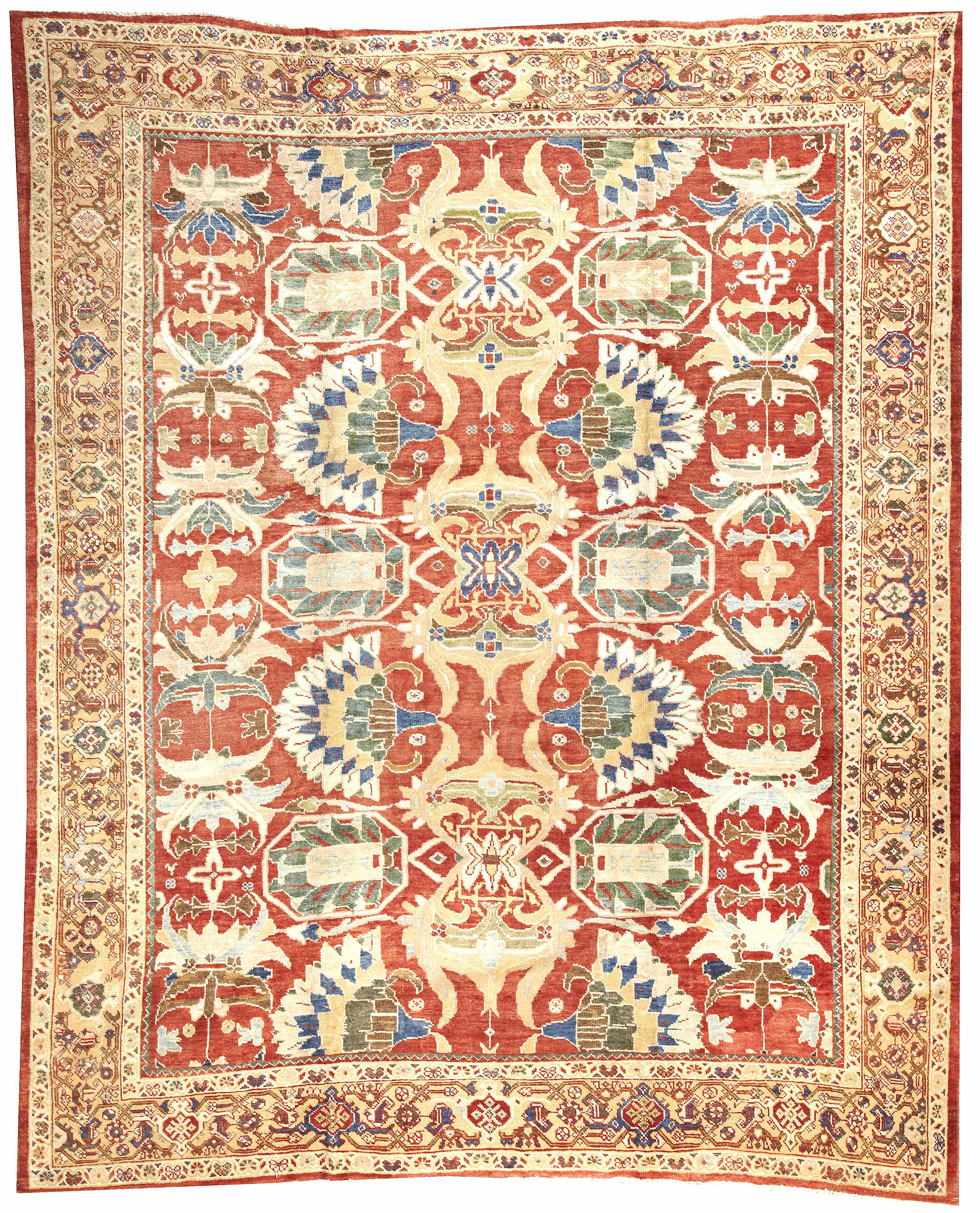 Appraisal: A Sultanabad carpet Central Persialate th centurysize approximately ft in